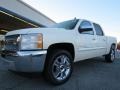 White Diamond Tricoat - Silverado 1500 LT Crew Cab Photo No. 3