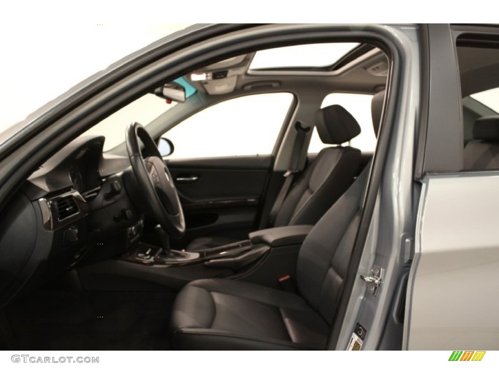 2007 3 Series 328xi Sedan - Arctic Metallic / Black photo #8