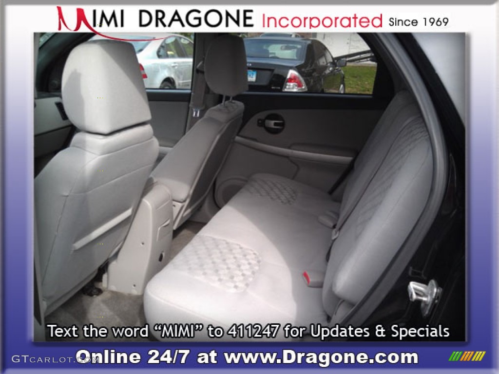 2005 Equinox LT AWD - Black / Light Gray photo #11