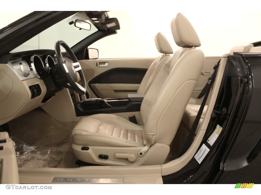 2007 Ford Mustang GT Premium Convertible Front Seat Photo #72343803