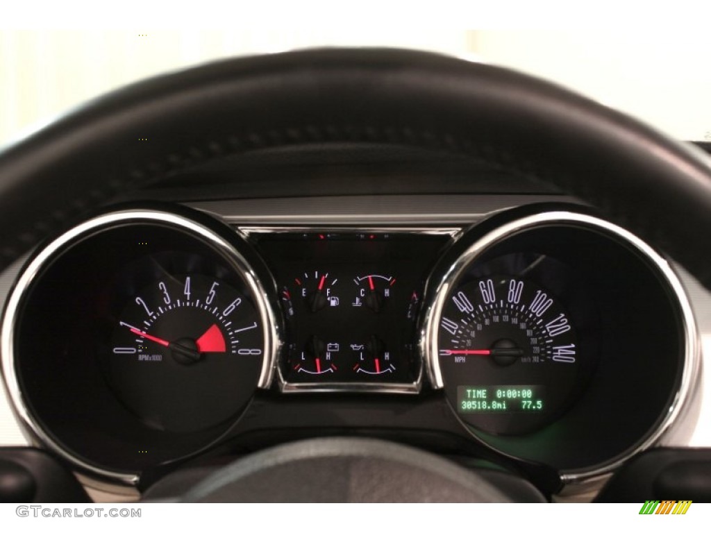 2007 Ford Mustang GT Premium Convertible Gauges Photo #72343824