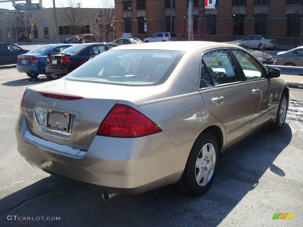 2006 Accord LX Sedan - Desert Mist Metallic / Ivory photo #2