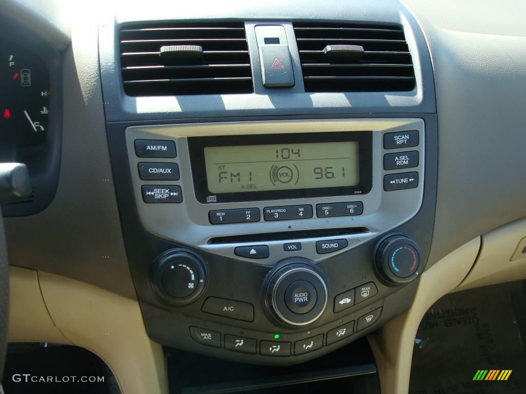 2006 Accord LX Sedan - Desert Mist Metallic / Ivory photo #18