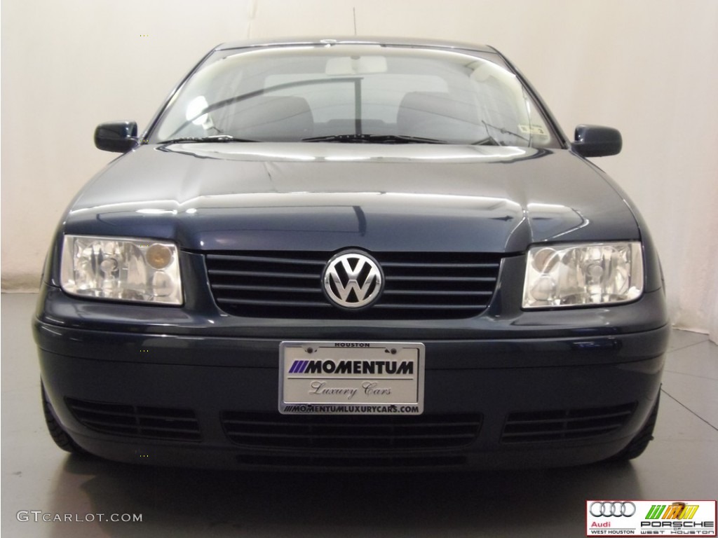 2001 Jetta GLS Sedan - Baltic Green / Black photo #16