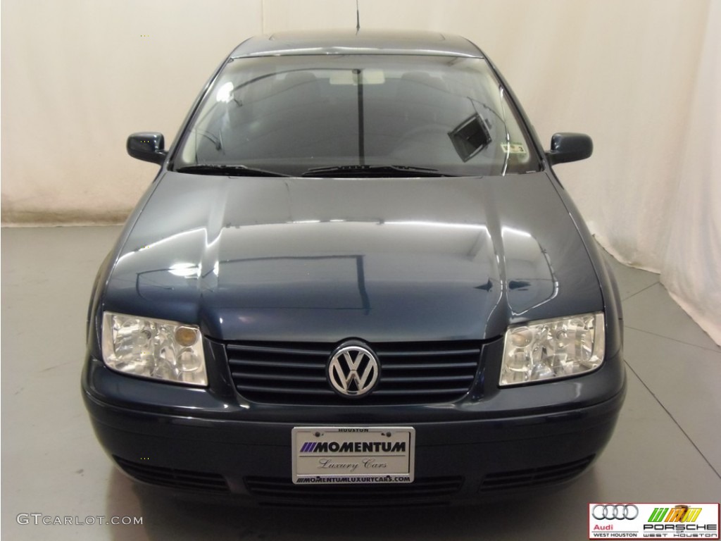 2001 Jetta GLS Sedan - Baltic Green / Black photo #17