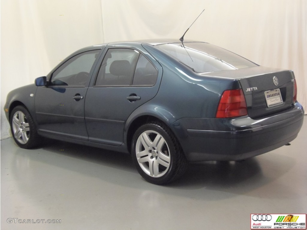 2001 Jetta GLS Sedan - Baltic Green / Black photo #19