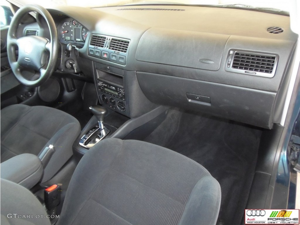 2001 Jetta GLS Sedan - Baltic Green / Black photo #23