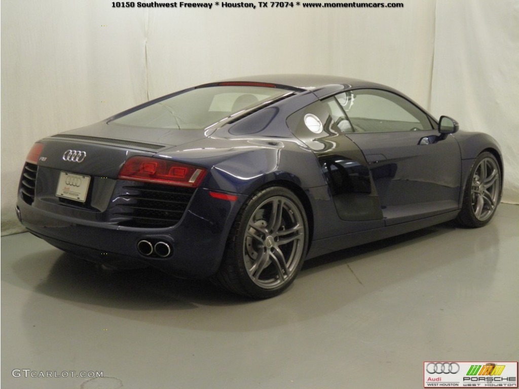 2009 R8 4.2 FSI quattro - Mugello Blue Pearl Effect / Fine Nappa Tuscan Brown Leather photo #23