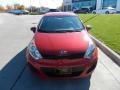 2013 Signal Red Kia Rio LX 5-Door  photo #2