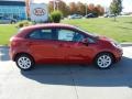 2013 Signal Red Kia Rio LX 5-Door  photo #3