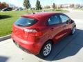 2013 Signal Red Kia Rio LX 5-Door  photo #4