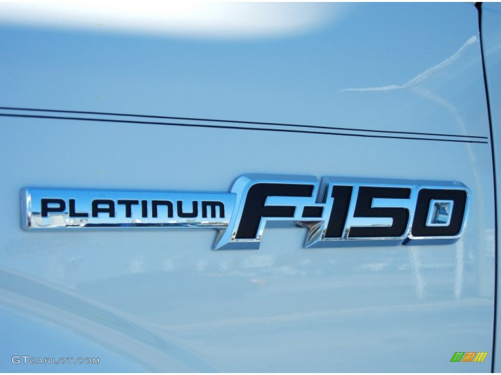 2013 F150 Platinum SuperCrew - White Platinum Metallic Tri-Coat / Platinum Unique Pecan Leather photo #4