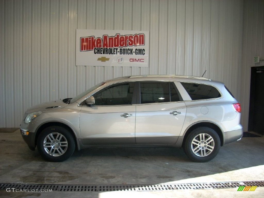 2008 Enclave CX - Platinum Metallic / Titanium/Dark Titanium photo #2