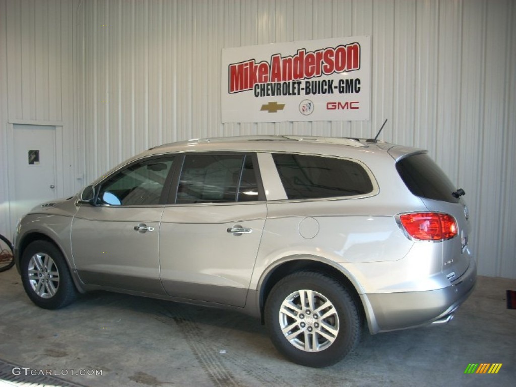 2008 Enclave CX - Platinum Metallic / Titanium/Dark Titanium photo #3