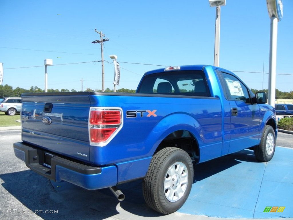 Blue Flame Metallic 2013 Ford F150 STX Regular Cab Exterior Photo #72347967