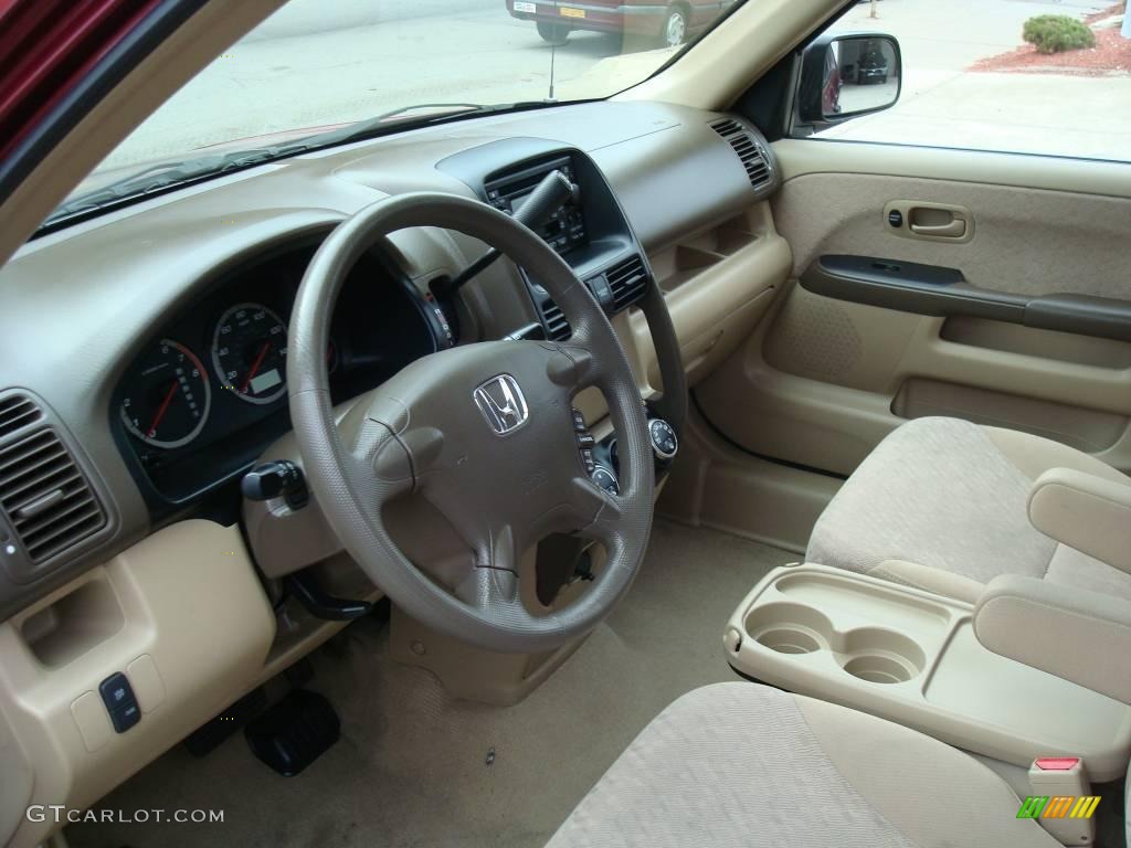 2006 CR-V LX 4WD - Redondo Red Pearl / Ivory photo #14