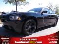 2013 Pitch Black Dodge Charger SXT  photo #1