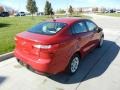 2013 Signal Red Kia Rio LX Sedan  photo #4