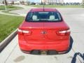 2013 Signal Red Kia Rio LX Sedan  photo #5