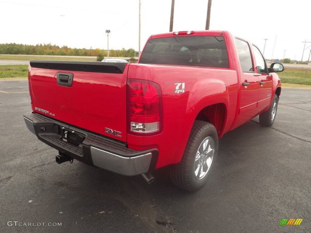 2013 Sierra 1500 SLE Crew Cab 4x4 - Fire Red / Ebony photo #5