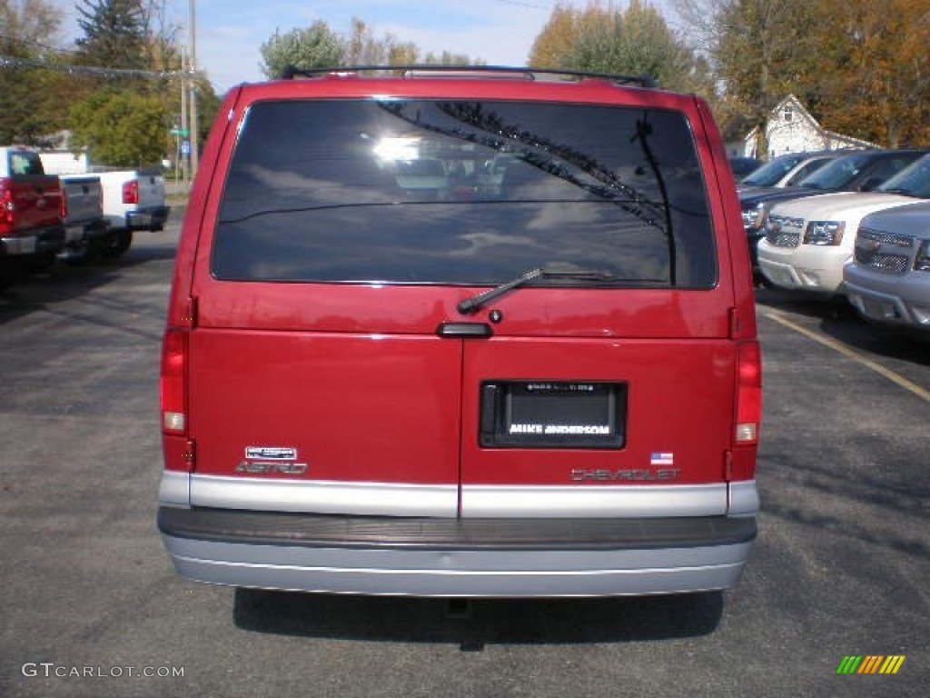 1999 Astro LT AWD Passenger Van - Light Carmine Red Metallic / Neutral photo #15