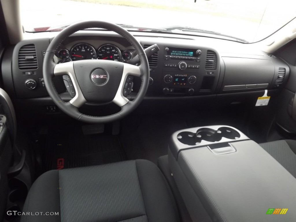 2013 Sierra 1500 SLE Crew Cab 4x4 - Fire Red / Ebony photo #9