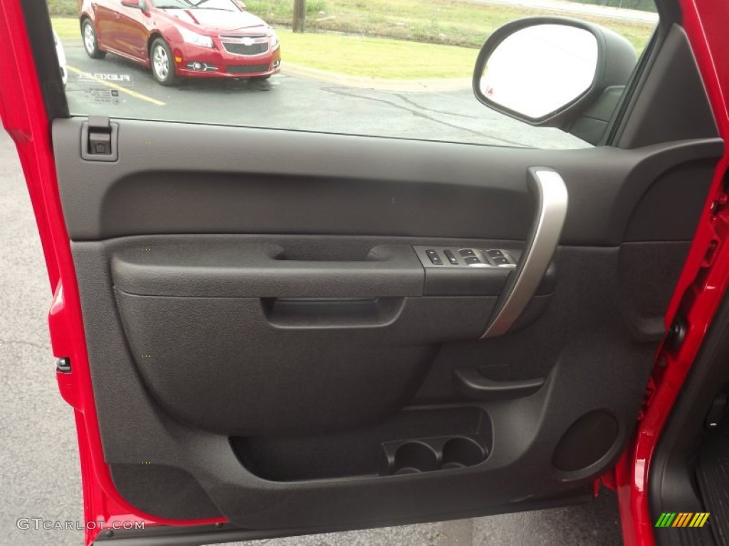 2013 Sierra 1500 SLE Crew Cab 4x4 - Fire Red / Ebony photo #12