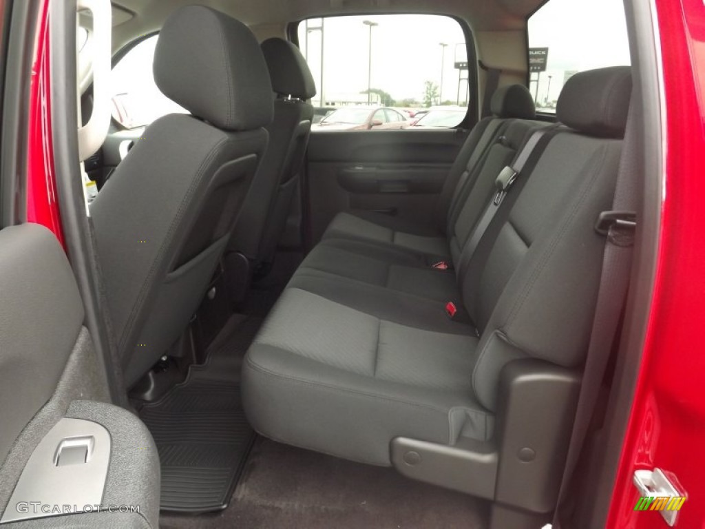 2013 Sierra 1500 SLE Crew Cab 4x4 - Fire Red / Ebony photo #14