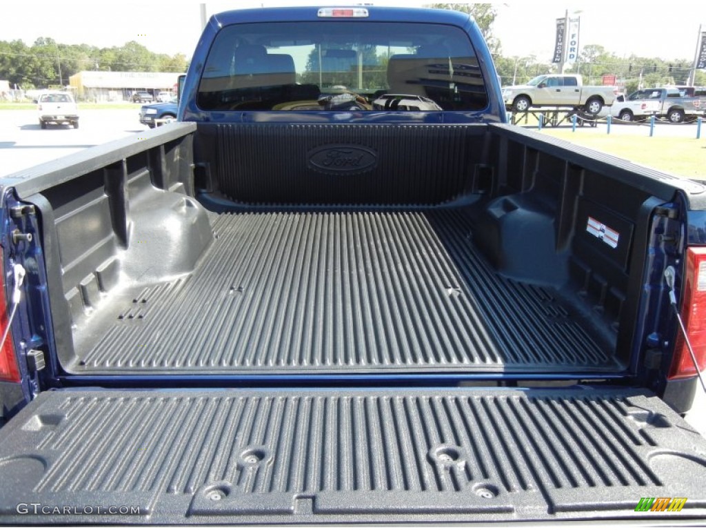 2012 F250 Super Duty XLT SuperCab 4x4 - Dark Blue Pearl Metallic / Steel photo #10