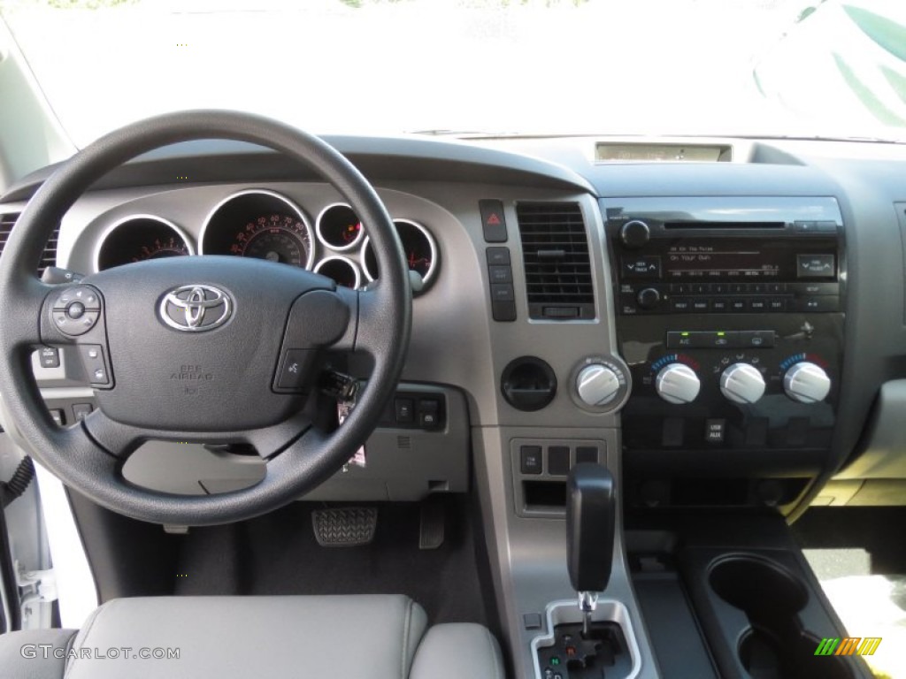 2013 Tundra TSS CrewMax - Super White / Graphite photo #23