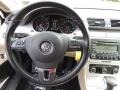 Cornsilk Beige Two-Tone Steering Wheel Photo for 2009 Volkswagen CC #72350606