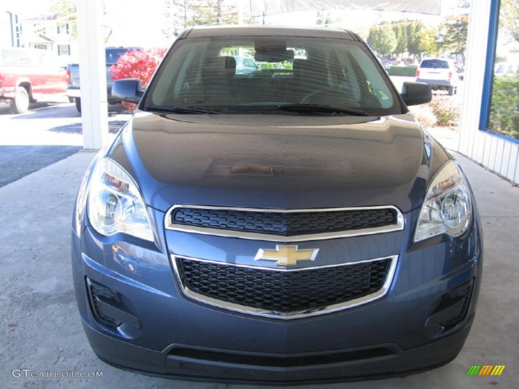 2013 Equinox LS - Atlantis Blue Metallic / Jet Black photo #7