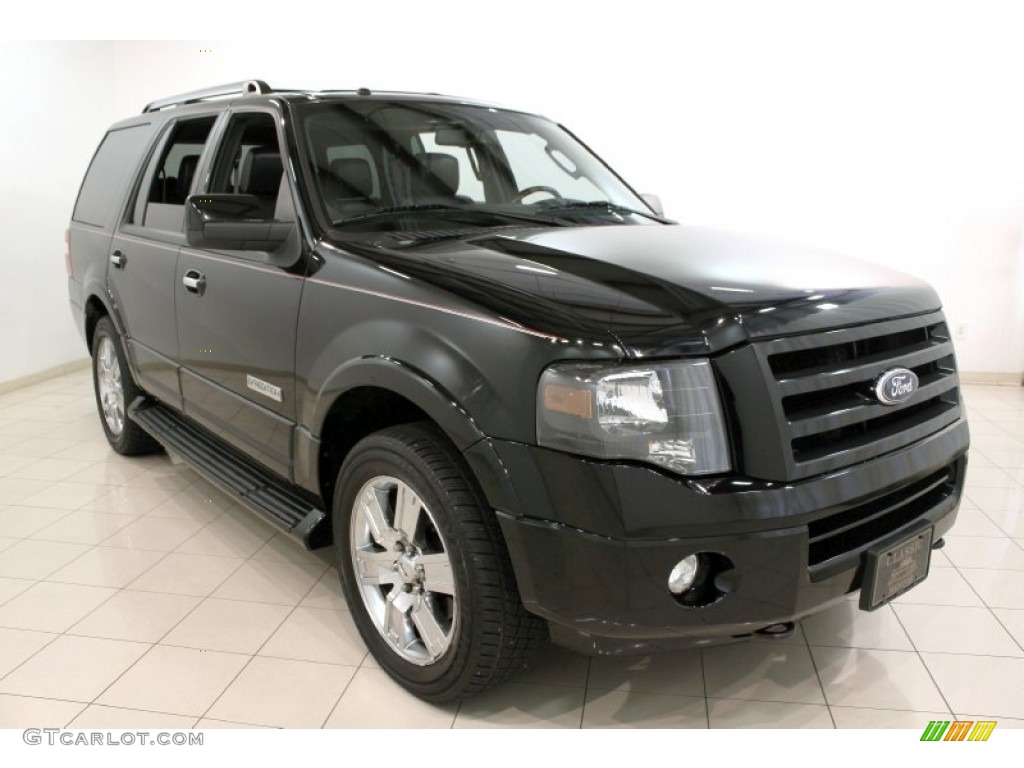 Black 2008 Ford Expedition Limited 4x4 Exterior Photo #72350869