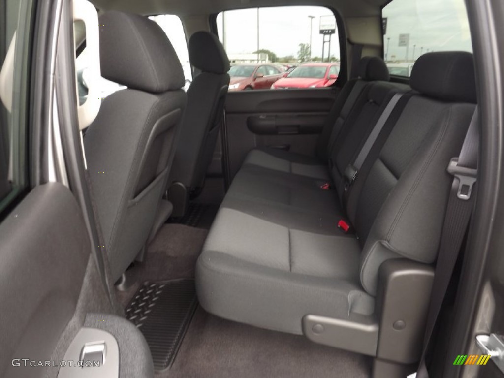 2012 GMC Sierra 1500 SL Crew Cab 4x4 Rear Seat Photo #72351027