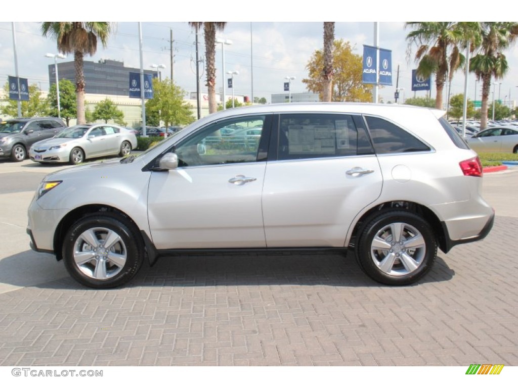 2013 MDX SH-AWD Technology - Palladium Metallic / Ebony photo #4