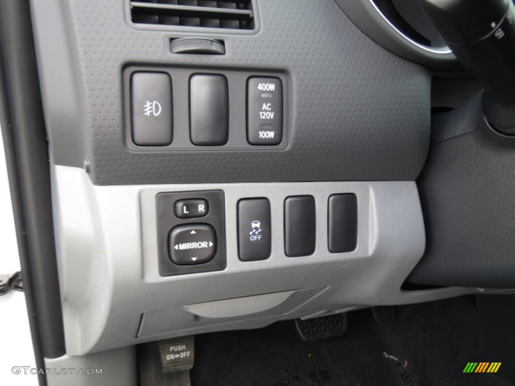 2013 Toyota Tacoma V6 TRD Sport Prerunner Double Cab Controls Photo #72351327