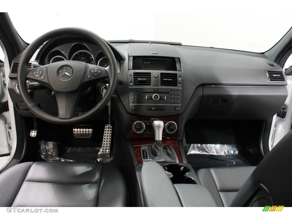 Black Interior 2011 Mercedes-Benz C 300 Sport 4Matic Photo #72351501