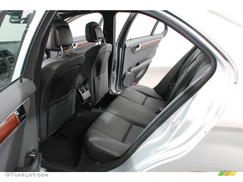 Black Interior 2011 Mercedes-Benz C 300 Sport 4Matic Photo #72351872
