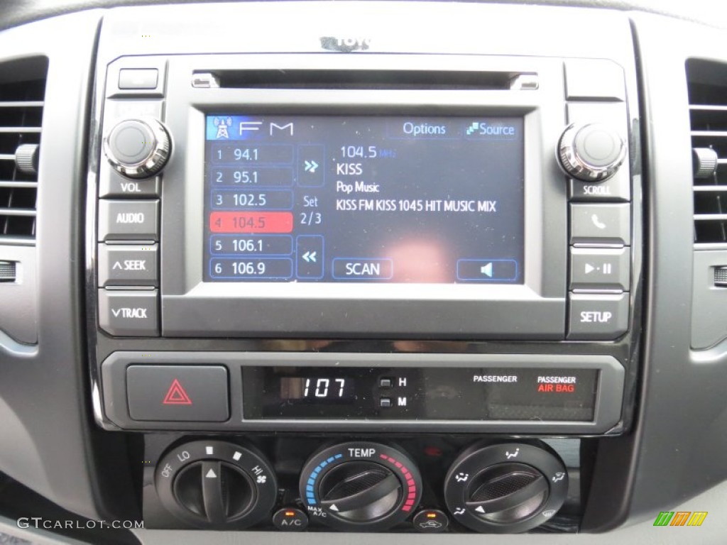 2013 Toyota Tacoma Prerunner Double Cab Controls Photo #72351894