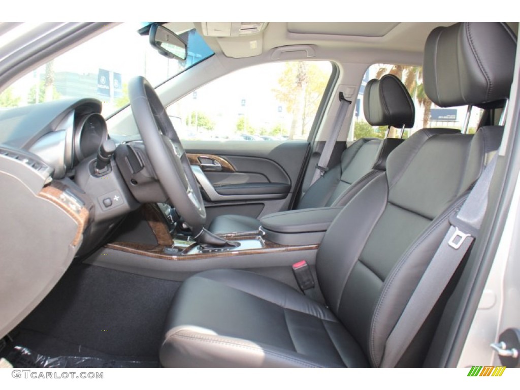 2013 MDX SH-AWD Technology - Palladium Metallic / Ebony photo #11