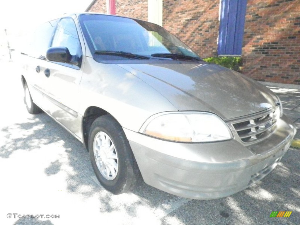 2000 Windstar LX - Harvest Gold Metallic / Medium Parchment photo #1