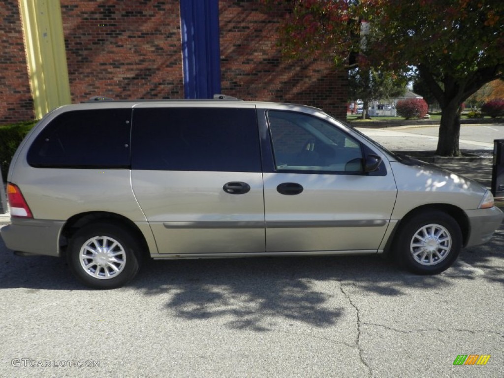 2000 Windstar LX - Harvest Gold Metallic / Medium Parchment photo #2