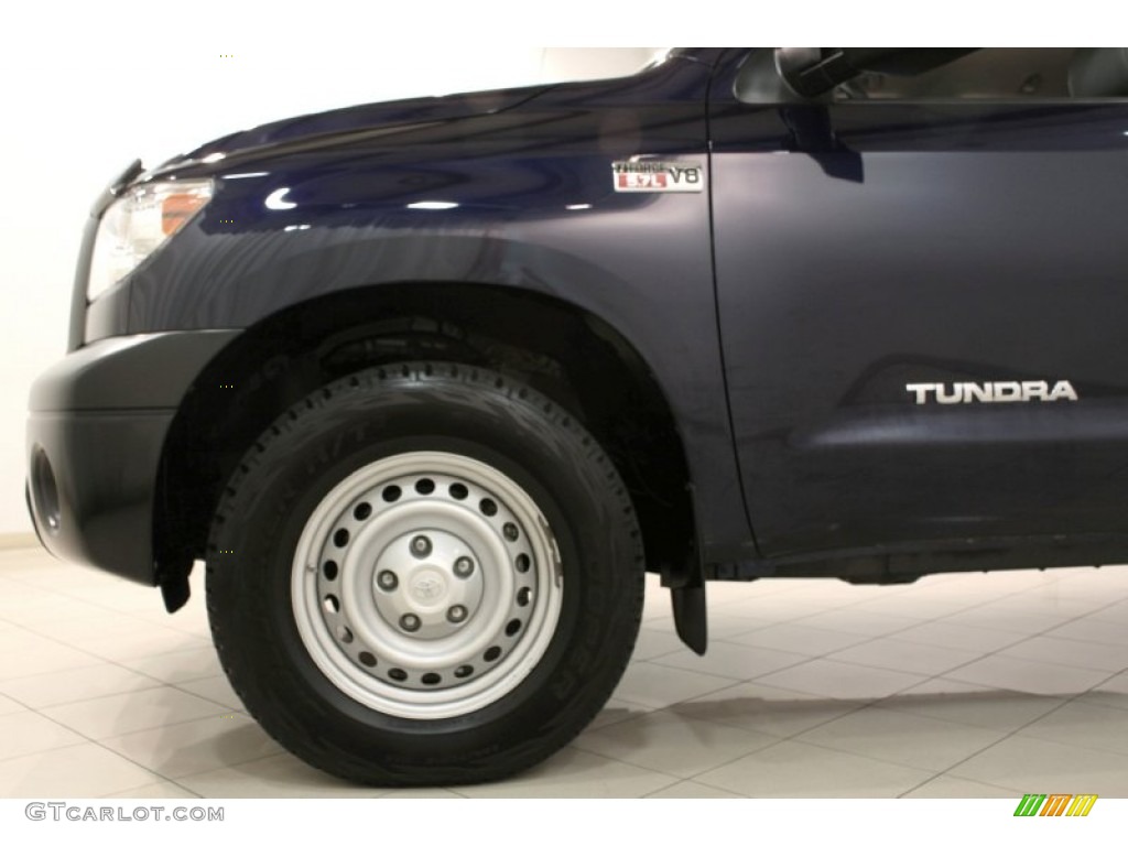 2010 Tundra Double Cab 4x4 - Nautical Blue Metallic / Graphite Gray photo #16