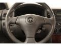 Light Gray 2005 Toyota Corolla LE Steering Wheel