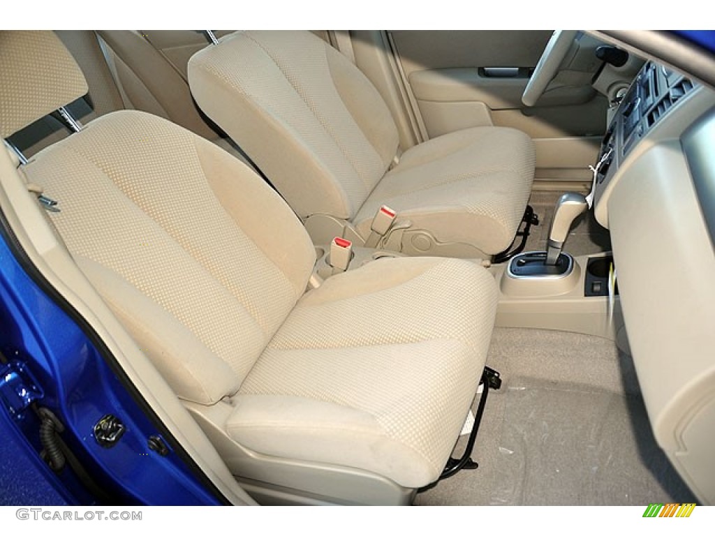 Beige Interior 2012 Nissan Versa 1.8 S Hatchback Photo #72354453