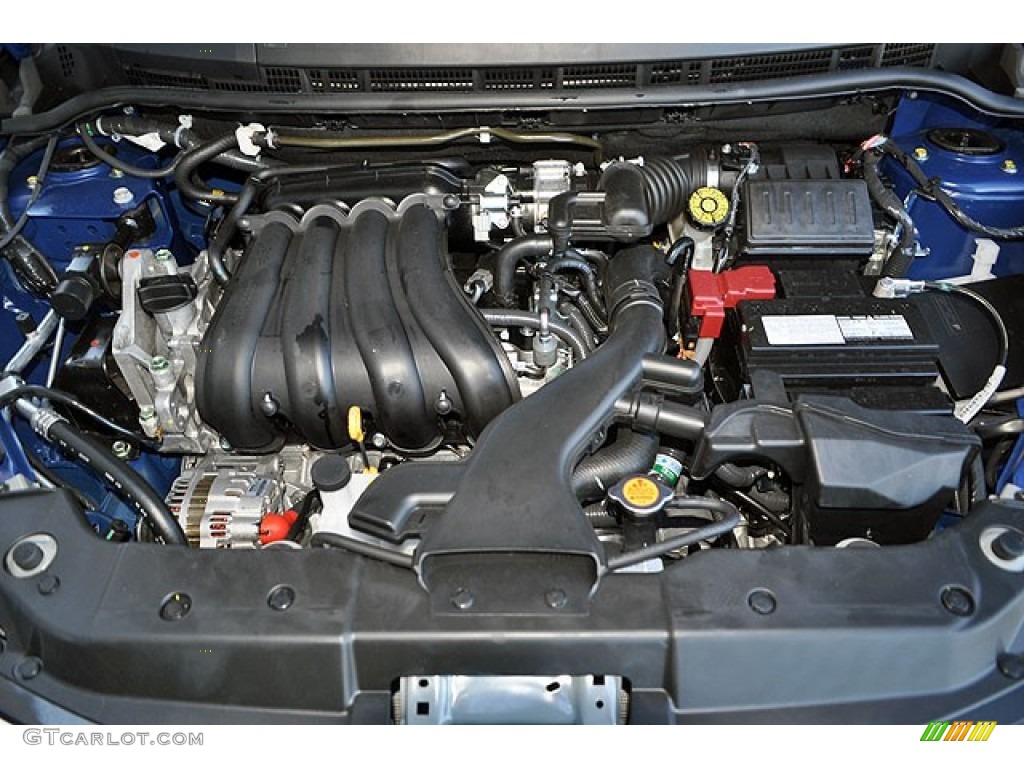 2012 Nissan Versa 1.8 S Hatchback 1.8 Liter DOHC 16-Valve CVTCS 4 Cylinder Engine Photo #72354477