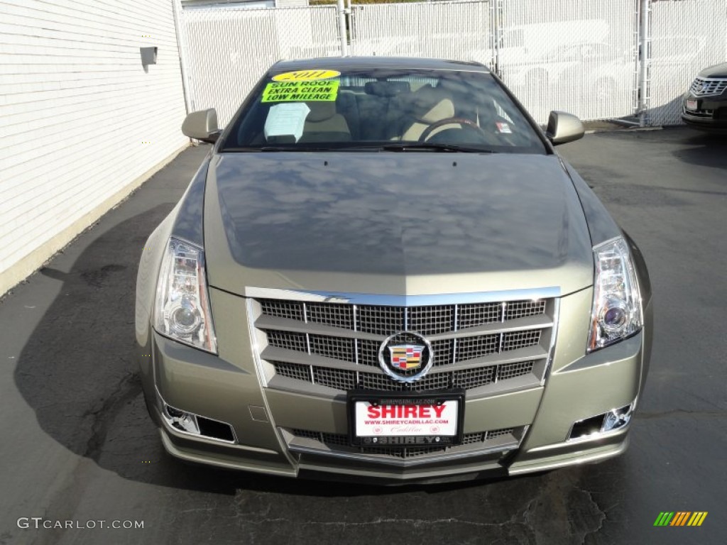 2011 CTS Coupe - Tuscan Bronze ChromaFlair / Cashmere/Cocoa photo #2