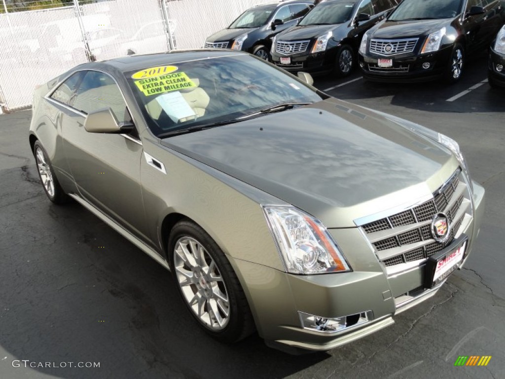 2011 CTS Coupe - Tuscan Bronze ChromaFlair / Cashmere/Cocoa photo #3