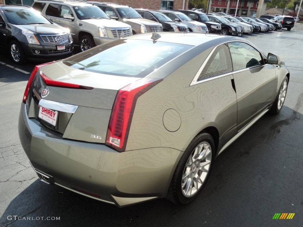 2011 CTS Coupe - Tuscan Bronze ChromaFlair / Cashmere/Cocoa photo #4