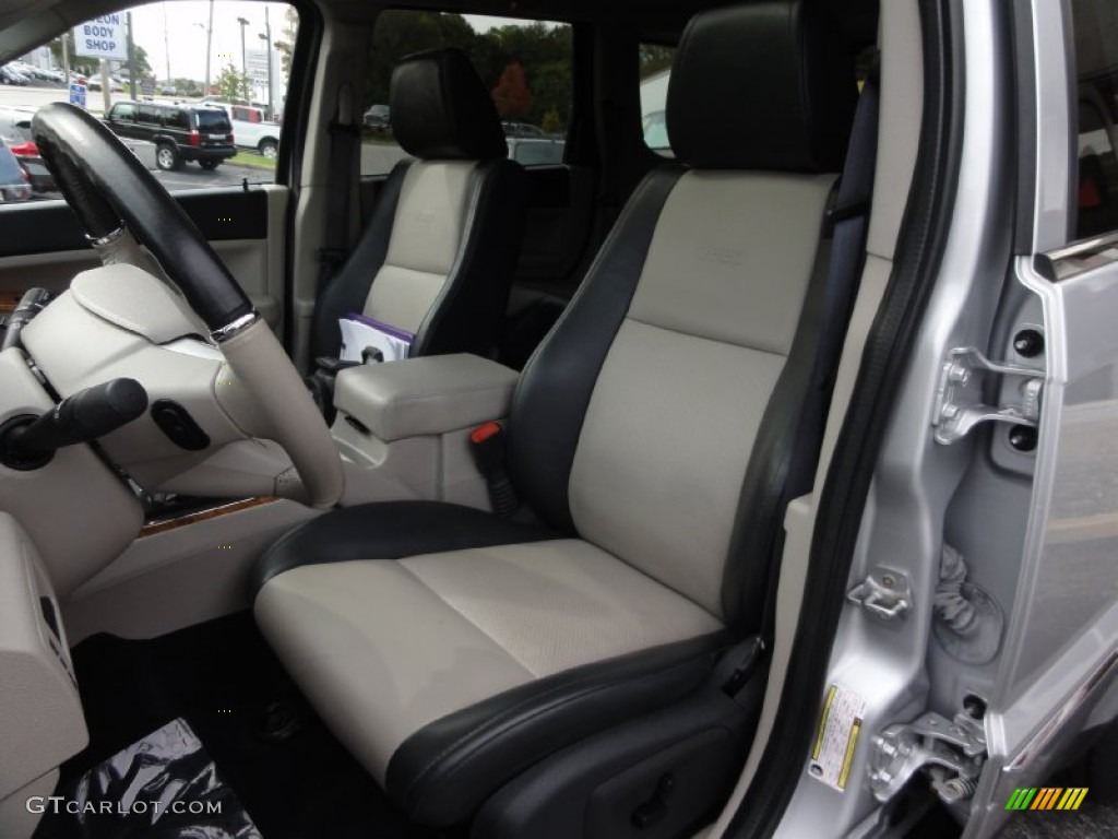 2008 Grand Cherokee Limited 4x4 - Bright Silver Metallic / Dark Khaki/Light Graystone photo #13